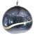 Not Yet Made - Made To Order Solaris Pendant Light from the Vista Swirl Collection in Steel Blue For Sale - Image 5 of 5