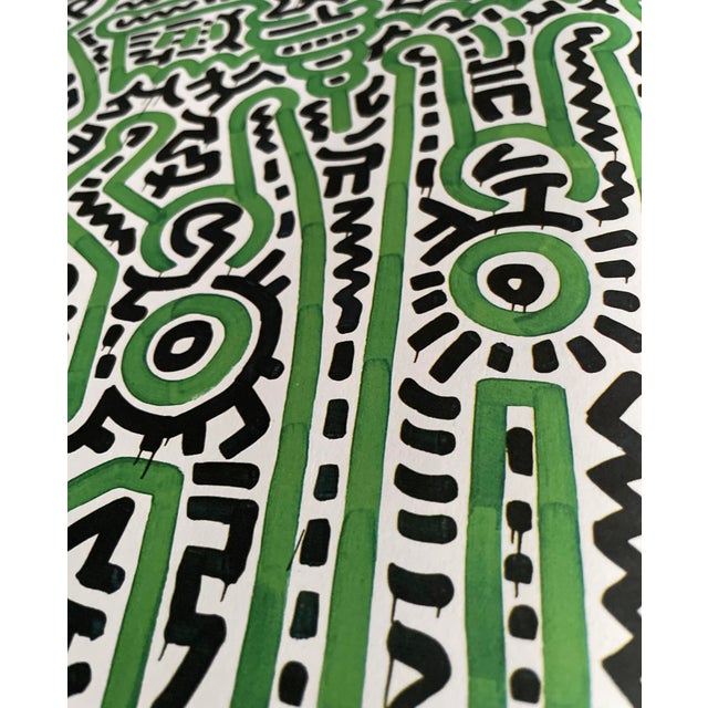 Keith Haring (1958-1990), Homo Decorans, 1985, Anniversary Poster Louisiana Archive, 2018, Printed in Denmark For Sale - Image 6 of 10