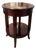 Milling Road for Baker Furniture Round Side or Cocktail Table For Sale