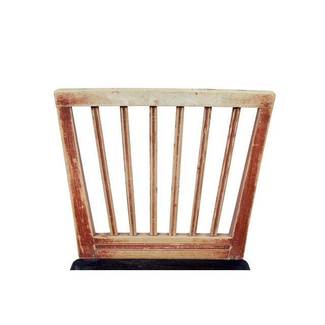 Painted Pine Harlequin Dining Chairs, 1860, Set of 6 For Sale - Image 9 of 15