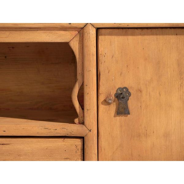 Brown Small Antique Sideboard, 1900s For Sale - Image 8 of 15