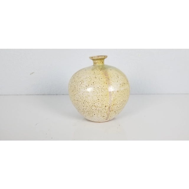 Mid-Century C Read Art Studio Pottery Vase For Sale - Image 4 of 7