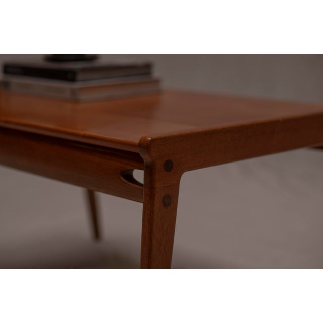 Coffee Table from VEB Deutsche Werkstätten Hellerau, 1950s For Sale - Image 3 of 9