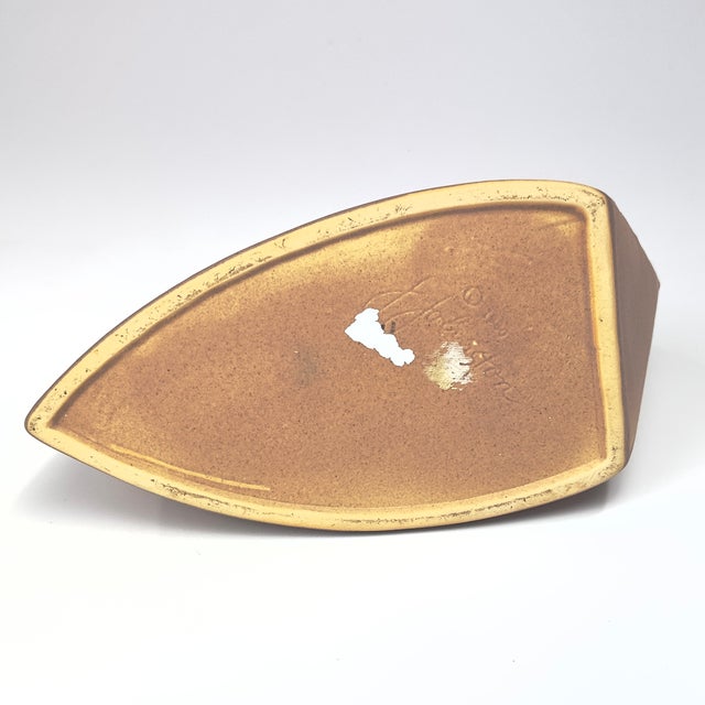 Ceramic Stunning Vintage James Johnston Studio Post-Modern Geometric Vessels Curation Circa 1980 - Group of 3 For Sale - Image 7 of 16