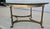 Labarge Vintage LaBarge Oval Brass Hoof Footed Glass Top Coffee Table For Sale - Image 4 of 15