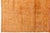 Saffron Modern Moroccan Style Terracotta Wool Rug - Hand- Knotted Minimalist Area Rug For Sale - Image 8 of 12