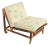 John Wisner for Ficks Reed Mid-Century Hollywood Regency Bamboo Rattan Lounge Chair, 1950s For Sale