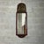 Metal Antique Mirror with English Royal Coat of Arms, 1900s For Sale - Image 7 of 11