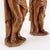 Carved Wooden Male Figures, Set of 2 For Sale - Image 5 of 10