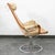 Mid-Century Modern Mid Century Danish Modern Lounge Chair Dux Bruno Mathsson Jetson Leather Swivel For Sale - Image 3 of 12