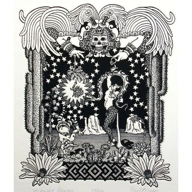 Contemporary Contemporary Paul Briggs" Midnight Dancers" Signed Numbered Etching For Sale - Image 3 of 6