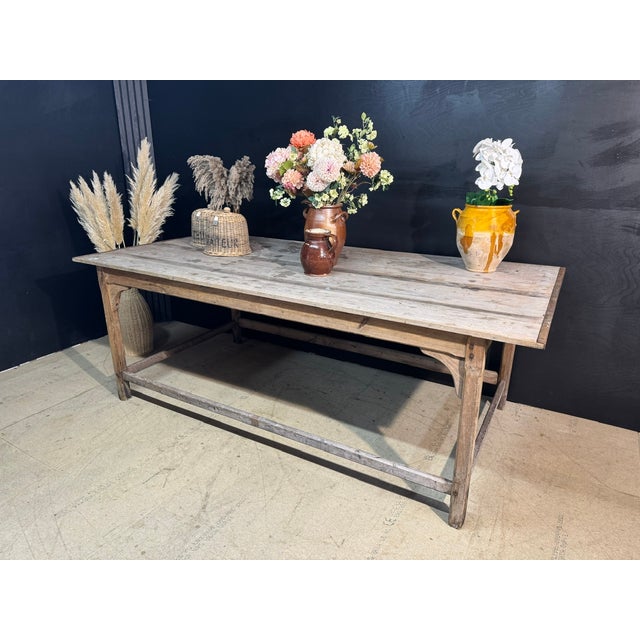 French Florist's Table Kitchen Island, 1870 For Sale - Image 17 of 18