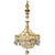 Bronze and Crystal Chandelier Attributed to Caldwell For Sale - Image 9 of 9