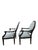 French Vintage Louis XVI Style Medallion Back Armchairs Newly Reupholstered - Pair For Sale - Image 3 of 12