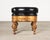 Pair of Empire Aesthetic Leather Giltwood Ottoman Footstools For Sale - Image 11 of 18