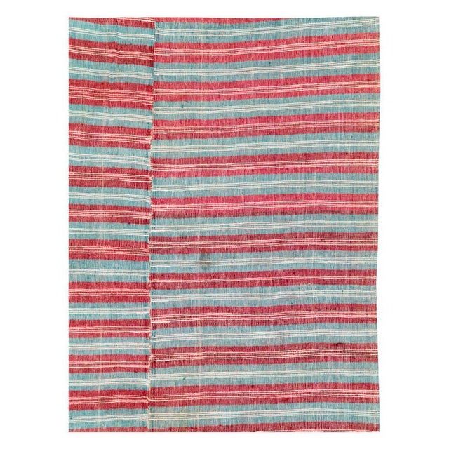 Galerie Shabab Collection Mid-20th Century Handmade Turkish Flatweave Kilim Accent Rug For Sale - Image 4 of 10