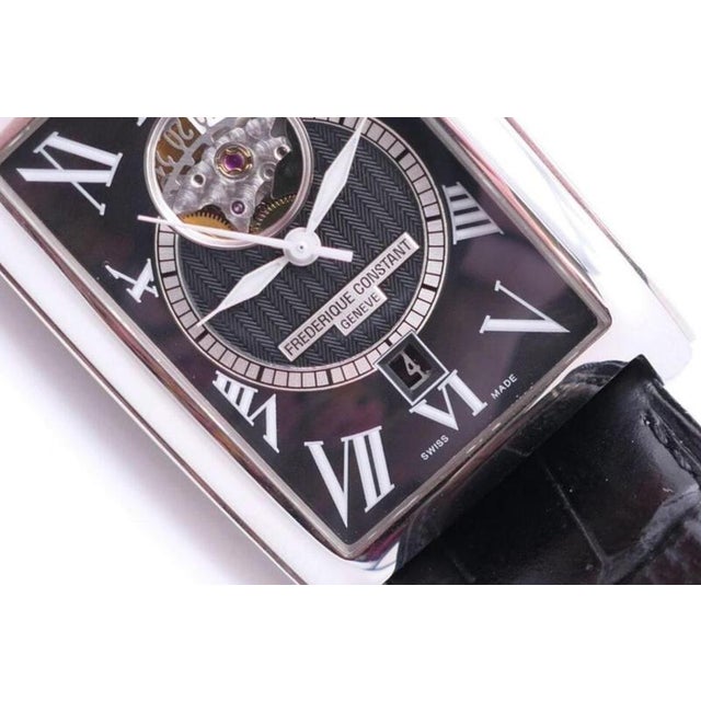 Carree Heart Beat Watch from Frederique Constant, 2010 For Sale - Image 10 of 14