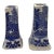 Vintage Blue and White Ceramic Salt and Pepper Shakers, Stamped "Blue Willow" Japan For Sale