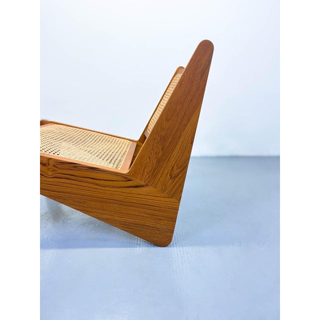 Wood 058 Kangaroo Armchair by Pierre Jeanneret for Cassina For Sale - Image 7 of 10