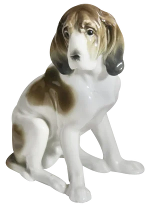 Vintage Porcelain Dog, 1950s
