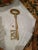 Brass Vintage Large Brass Key For Sale - Image 8 of 8