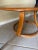 1940s Leo Jiranek by Heywood-Wakefield Round Coffee Table With Lazy Susan, Maple Finish For Sale In Miami - Image 6 of 10