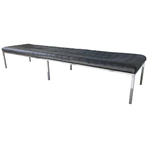 1970s Chrome "Museum" Bench for Metropolitan
