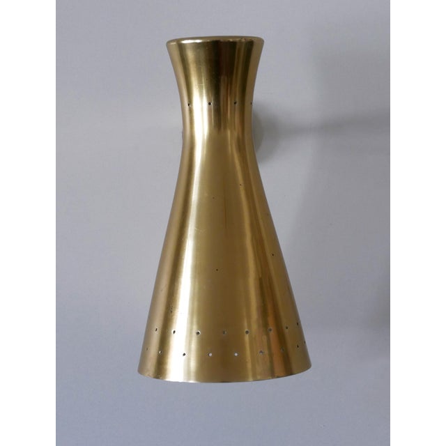 1950s Mid-Century Modern Diabolo Wall Sconce, Germany, 1950s For Sale - Image 5 of 18