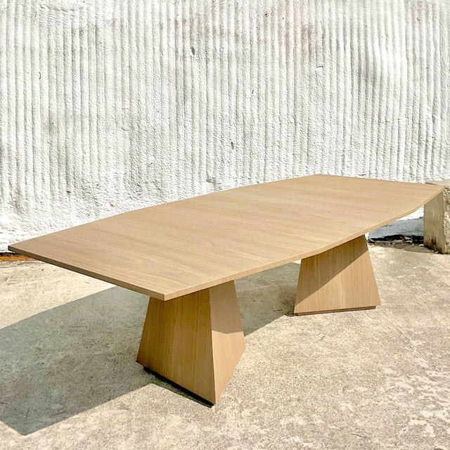 Contemporary Vintage Contemporary “Divine” Faceted Dining Table After Keith Fritz For Sale - Image 3 of 10