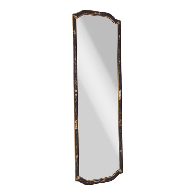 Queen Anne Style Chionoiserie Mirror For Sale