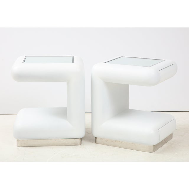 Animal Skin Ron Seff Night Stands / End Tables - A Pair For Sale - Image 7 of 11