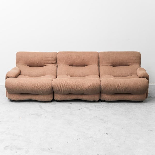 Rezia Three-Seater Modular Sofa by Emilio Guarnacci for 1P, 1970s, Set of 3 For Sale - Image 3 of 14