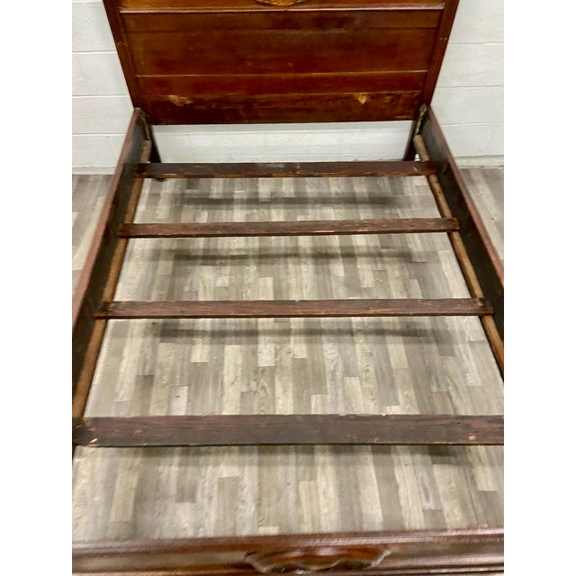 Vintage Victorian Eastlake Style Full Size Bed Double Bed Chairish