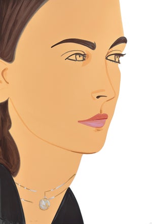 Alex Katz, Olivia 3 (From Oliva Suite), Large Hand Signed Silkscreen