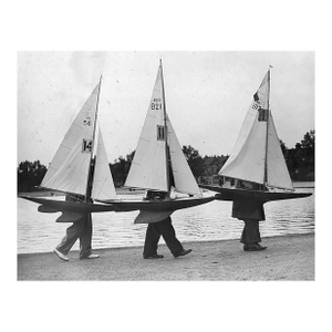 'Model Boats' Unframed Archival Pigment Print
