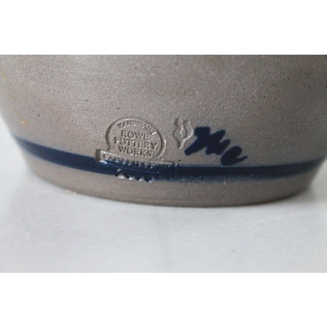 Ceramic Vintage Rowe Pottery Works Butter Lidded Dish / Crock For Sale - Image 7 of 12