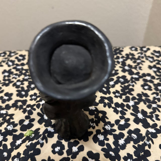 Ethiopian Folk Art Figurine Made of Clay For Sale - Image 4 of 8