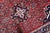 Navy Blue 1940s, Vintage Persian Hamadan Rug 4' X 5' For Sale - Image 8 of 12