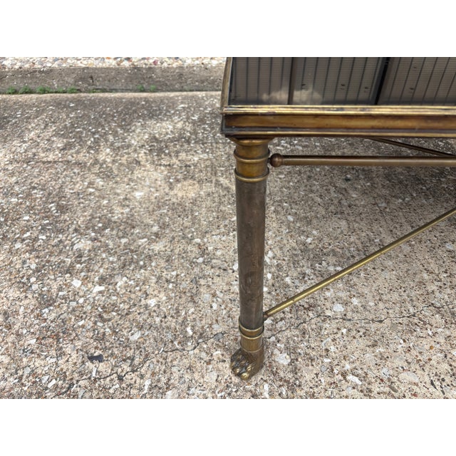 1940s Italian Neoclassical Style Bronze Cocktail Table For Sale In Houston - Image 6 of 11