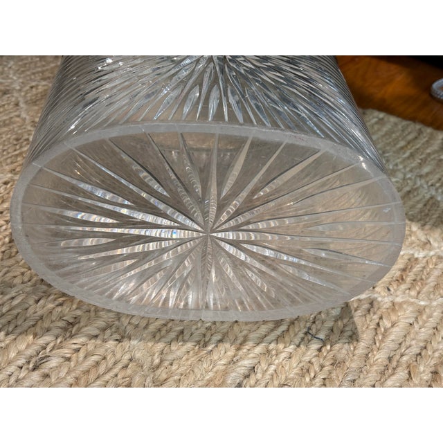 1970s Vintage Celebrity Plastic Waste Basket - Shimmering Transluce For Sale - Image 5 of 9