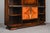 Art Deco Bookcase with Secretary Compartment in Birch and Walnut For Sale - Image 10 of 18