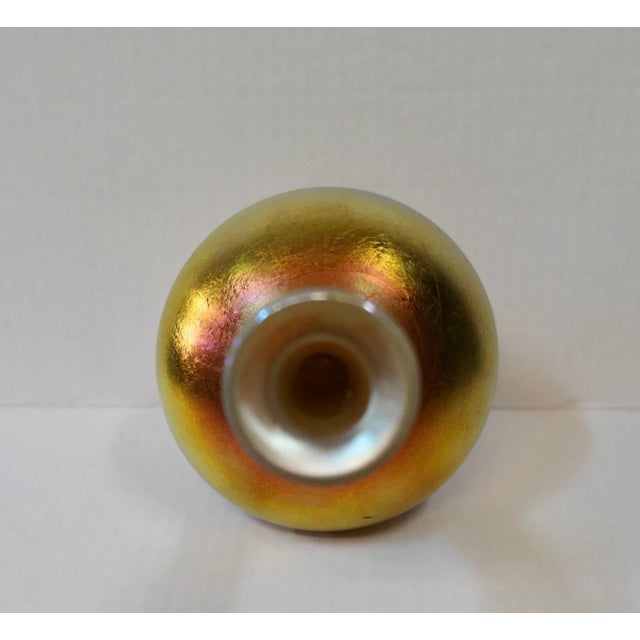 Early 20th Century Early 20th Century Tiffany Studios Favrile Art Glass Vase For Sale - Image 5 of 6