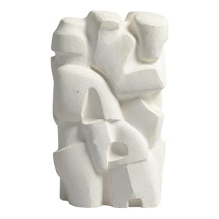 Jan Keustermans, Abstract Sculpture, Plaster For Sale