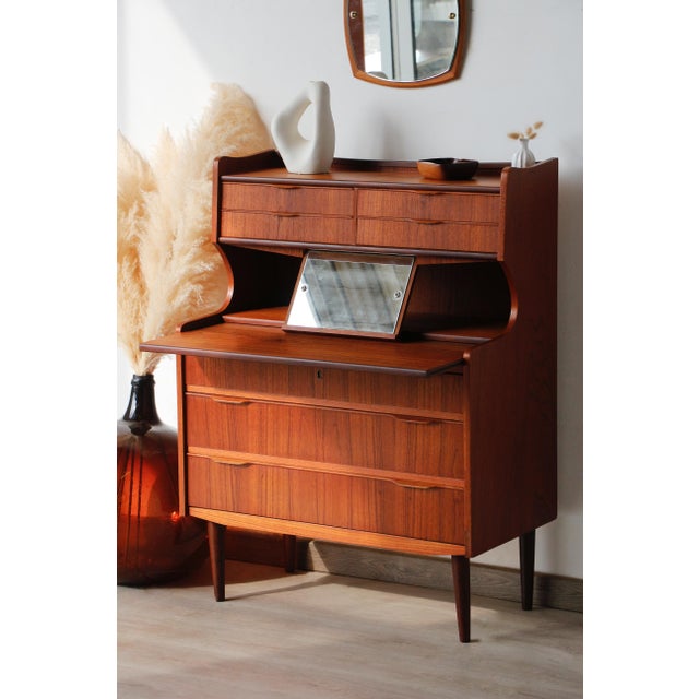 Vintage Danish Teak Secretary, 1960s For Sale - Image 18 of 18