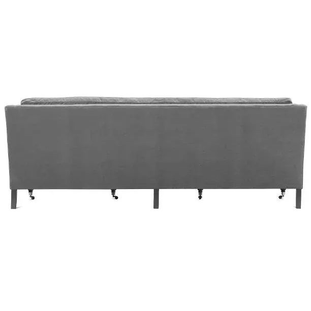 Greta Sofa, Midnight Velvet For Sale - Image 6 of 6