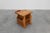 1980s Mid-Century Modern French Blonde Oak Side Table, 1980s For Sale - Image 5 of 11