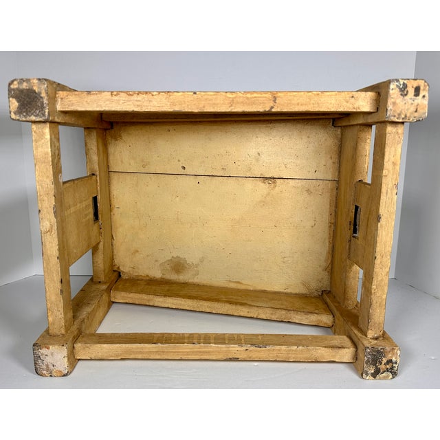 1920s Primitive Shoe Shine Bootblacks Stand For Sale - Image 12 of 16