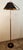 Height-Adjustable and Extendable Floor Lamp with Gold Lampshade, in Very Good conditions. Designed 1960 to 1969 European...