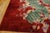 Early 20th Century 1920s Red Claret Abstract Floral Antique Chinese Art Deco Rug 10'x17' 6" Handknotted Wool Carpet For Sale - Image 5 of 5