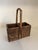 Vintage Rattan Wine Carrying Basket For Sale In New York - Image 6 of 11